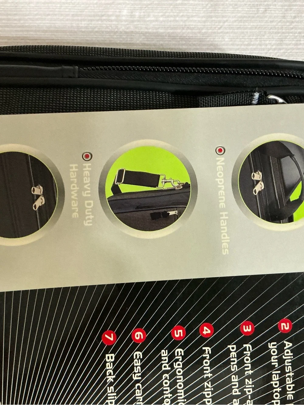 NEW - ICON Black Computer-Notebook Case